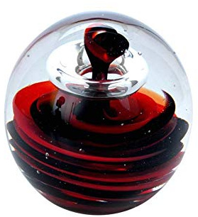 Traumkugel Glaskugel, Briefbeschwerer, Wunschkugel ca. 9,5cm