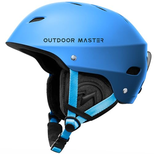 OutdoorMaster Kelvin skidhjälm – snowboardhjälm för män, kvinnor och tonåringar