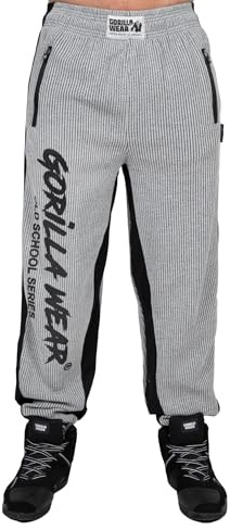 Gorilla Wear - Augustine Old School Pants – grön – bodybuilding och fitnesskläder herr
