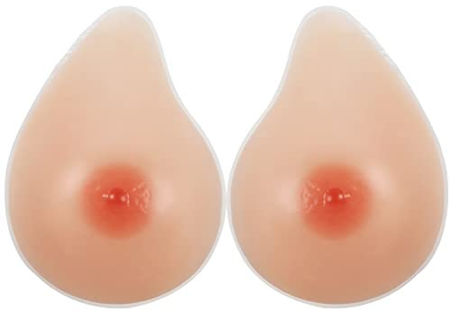 Vollence DD Cup EIN Paar Unregelmässige Silikon Brustform Brustformen Asymmetrisch Silikonbrüste Falsche Brüste Mastektomie Prothese Transvestiten Crossdressers BH-Einlagen