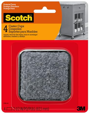 Scotch SP906-NA Cursori, Grigio, Quadrato 6,3 cm