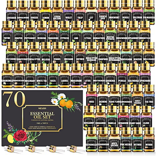 Juego de aceites esenciales, aceites esenciales de primera calidad, para difusores, fragancias, aromas para hacer velas, jabón, limo