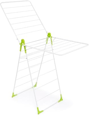 Orwell Super X Wing Clothes Airer | Foldable Clothes Drying Rack | Clothes Horse with Height-Adjustable Wings | Free-Standing Laundry Dryer Rack | Indoor and Outdoor Use