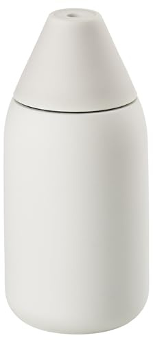 Zone Denmark Singles Spülmittelspender Küche, Seifenspender, Spender für Spülmittel, Einfach Nachfüllbar & Einfache Dosierung, Ø 7 cm, Höhe 15 cm, Fassungsvermögen 300 ml, Warm Grey (Grau)