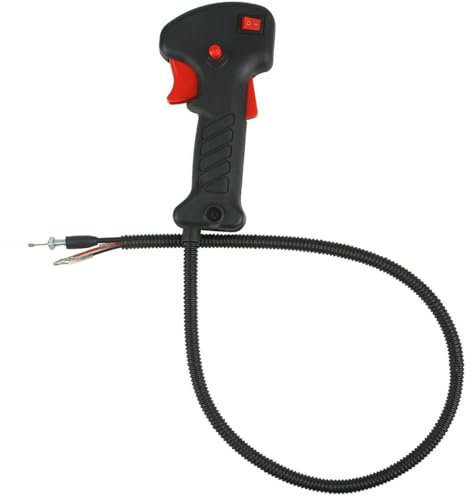 LALAL Piezas de Herramientas eléctricas, Interruptor de cortacésped, Agarre del Acelerador, desbrozadora, Interruptor de Mango de Hierba, gatillo del Acelerador, Patio, jardín al Aire Libre