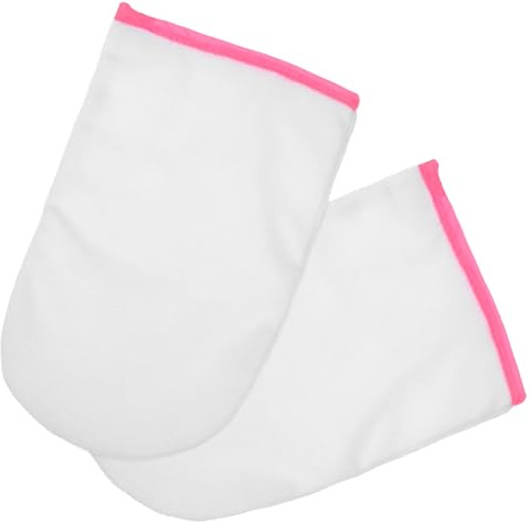 VINTORKY Guanti per Paraffina Spugna per Manicure, Guanti Termici per Mantenere le Mani Calde e Accelerare la Circolazione, per Nail Art e Salone