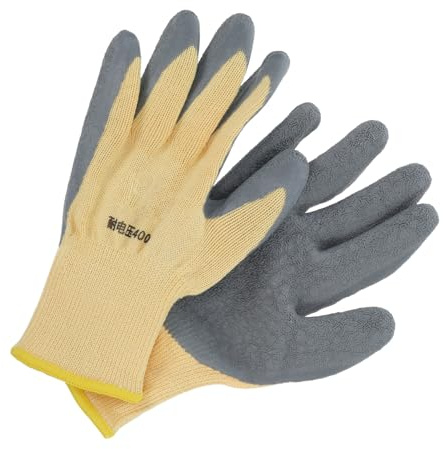jojofuny Insulated Rubber Electrical Gloves Low Voltage Protection Abrasion Resistant Breathable Work Gloves with Enhanced Grip for Electricians and Gardeners