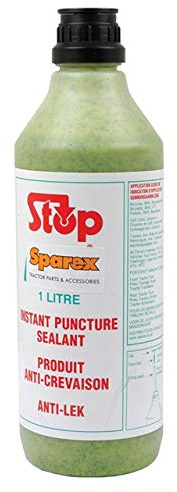 Sparex 1LTR TYRE REPAIR EMERGENCY SEALANT PUNCTURE REPAIR SUITS CAR TRACTOR BIKE TYRES