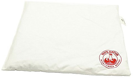 ATC Handels GmbH Kirschkernkissen 25x30cm Natur XXL, Wärmekissen Groß, NATUR Kissen XXL natürliche Kirschkerne, Made in EU