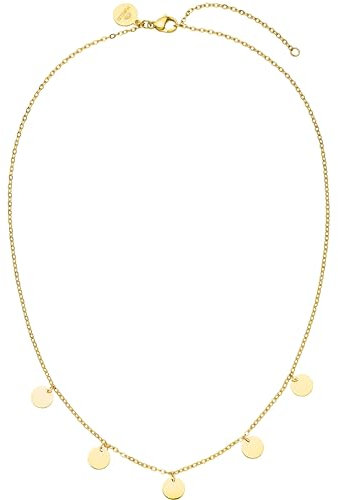 Purelei® Kalea Kette Damen (Gold) – Halskette Damen aus langlebigem Edelstahl – Wasserfeste Kette mit Anhänger – 40-45 cm Länge verstellbar – Halskette für deinen individuellen Look