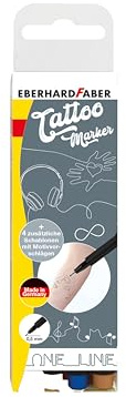 EBERHARD FABER - Set de stylos tatouage One Line, 4 pièces