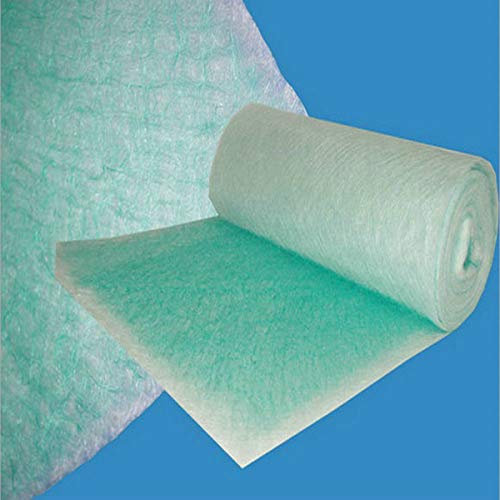 Forspero Stuoia Della Fibra Di Vetro Del Rotolo Del Filtro Dello Scarico Della Cabina Di Spruzzo Della Vernice Di 10Pcs 50 * 50 * 5Cm