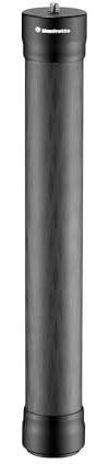 Manfrotto Extension para Gimbal de Fibra de Carbono, para Estabilizador Profesional Portátil de 3 Ejes para Cámara Sin Espejo DSLR y Réflex, Smartphone, Fotógrafos, Vloggers y Bloggers