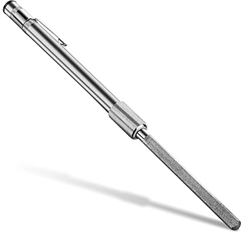 Lime en verre diamant - Lime de réparation en verre et en verre - Outil de grain de diamant en carbure cimenté - Outils de réparation en verre de cristal