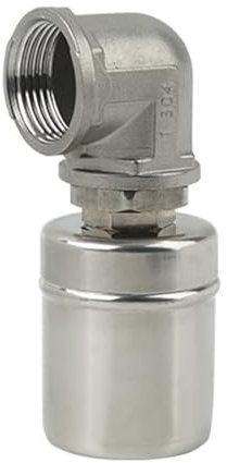 Automatisches Schwimmerventil Aus Edelstahl 304, 1 Zoll Vollautomatisches Schwimmerventil Zur Wasserstandskontrolle, 1 Zoll Schwimmerventil Mit Automatischer Abschaltung Des Wassertanks (Size : Side