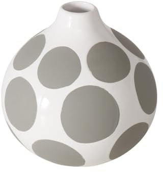 BOLTZE Punty Vase Weiss 13,5cm