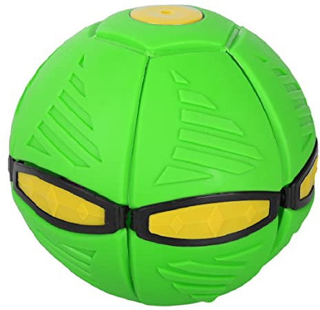 FeiWen Magischer UFO-Ball Verformte Fliegende Untertassenkugel Kugel entlüften Verformte Kugel Eltern-Kind-Spielzeug Strandspiele Outdoor-Sportarten (Grün)