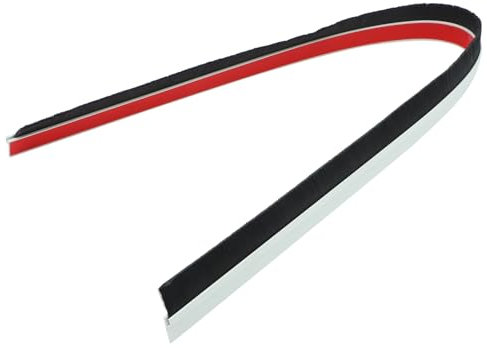 Housoutil Paraspifferi Riduce, Migliora Alluminio, Tenuta, Rumore Pvc Sottoporta Spazzola 39, Pollici Lega della Porta per Porte Interne