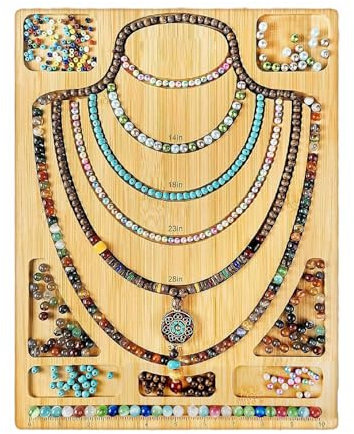 Holzschmuck Design Board Perlen Konstruktionskabinenperlenschuhplatte Für Armbänder Halsketten Herstellen Und Einfach Zu Bedienen