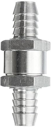 Válvula antirretorno de combustible de aleación de aluminio de 6/8/10/12/14/16 mm de 6 tamaños y 6 vías(12mm)