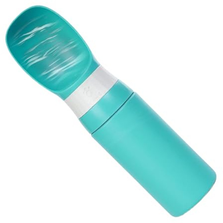 Botella de bebida para perros - Dispensador de agua de mascotas portátil de 400 ml, taza de hidratación para perros a prueba de fugas | Container de cachorro de viaje al aire libre para beber para cam