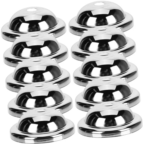 ELAYARD 10 Stück Deckenbaldachin Metall Leuchtenabdeckung Deckenplatte Für Pendelleuchten Tischlampen Robust Rostfrei Klarer Stil Dekor Wohnzimmer Schlafzimmer