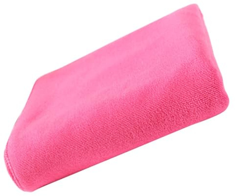 Mikrofaserhandtuch 30x70cm, Schnelltrocknend, Saugstark, Rosa | Wiederverwendbar für Haare, Baden, Gesicht und Reinigung, Weiche Mikrofasern, als Tuch für Auto
