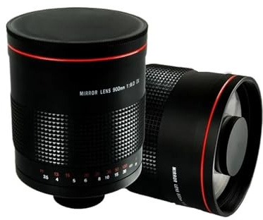 Compatible avec l'objectif téléobjectif à Miroir Manuel Canon 900 mm F8.0 for appareils Photo Reflex numériques(Z)