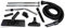 Hose Pipe & Full Tool Kit 1.8m Suction Pipe/Hose Tube with Extension Rods for Numatic Henry Hoover Vacuum Cleaner
