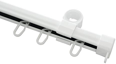 Gardinia U-Laufschiene weiß 110 cm, 110cm, 2796