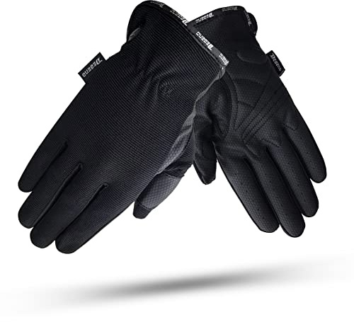 DEGEND Fresh | Guante de Moto Verano para Hombre con Protección Homologado CE - Hecho con Nylon Elastico Transpirable y Cómodo Ideal para Clima Cálido y de Primavera - Accesorios Moto