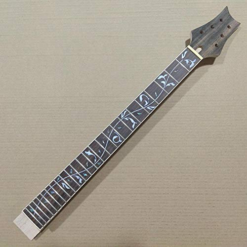 CAZARU Unfertiger E-Gitarrenhals Mahagoni 24 Bundteile für PRS Style Set