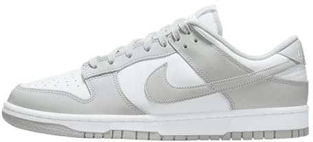 Nike Herren Dunk Low Retro Sneaker, White Grey Fog, 48.5 EU