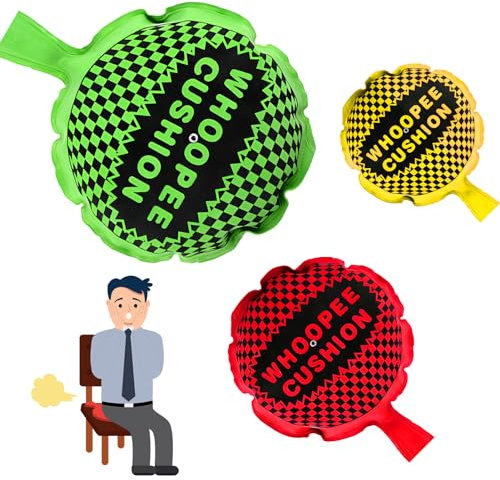 Joycabin Lot de 3 Coussins en Forme de poupés, pour Enfants, Jouets pentants, Auto-gonflables, pour Adultes et Enfants