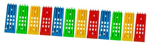 CIMAXIC 3sets Brieftauben-beinhalter Taubenständer Stabiler Kunststoffband-Organizer Für Tauben 4pcs * 3