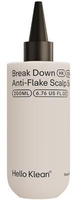 Hello Klean Break Down Soin Exfoliant Anti-Pelliculaire | Élimine dépôts minéraux | Détoxifie le cuir chevelu | Réduit les pellicules