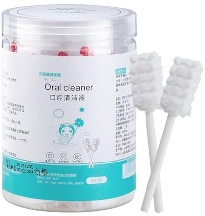 Weiche Gaze Zahnbürsten - Hygienische Kleinkind Zahnbürste | Baby Zungenreiniger Gaze, saubere hautfreundliche Gaze Zahnbürste Einzelverpackung, Dentals Gaze Zahnbürste für Kinder Mädchen