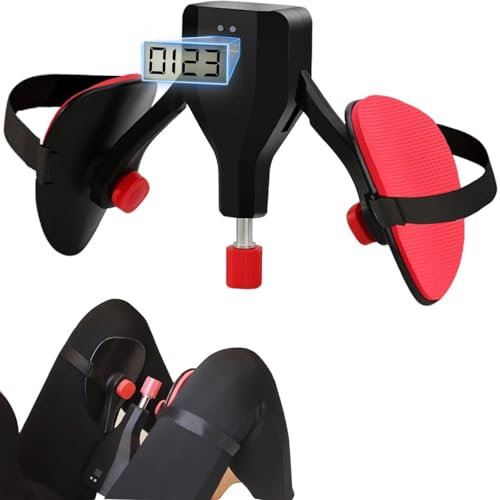 BAAQII Thigh Master 35 kg Verstellbarer Widerstand, Bein- und Innenschenkelübungsgeräte mit Zähler, Kegel Exerciser, Beckenbodentrainer, Hüfttrainer Home Workout
