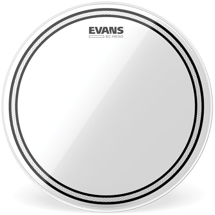 Evans EC Resonant Trommelfell 16 Zoll | Evans EC Resonant Felle bieten kontrollierte Obertöne, klares Sustain, fokussierte Resonanz und zuverlässige Tom-Ansprache.