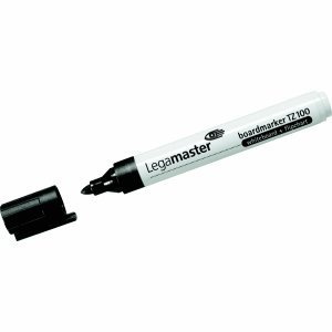 Legamaster Rillen TZ 100 schwarz 10pièce (S) Marker – Marker (schwarz, schwarz, weiß, schwarz, weiß, Kunststoff, 1,5 mm, 3 mm)