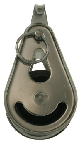 ARBO-INOX - Block - Edelstahlgehäuse - 82x40mm - für 10mm Seil