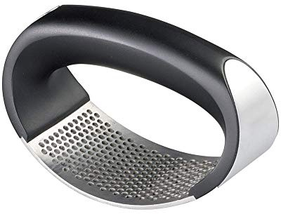 ESHOO Garlic Press Garlic Peeler Set Stainless Steel Professional Grade Manual Garlic Press Crusher Squeezer Masher Mincer Tool