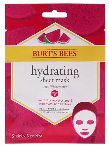 Burts Bees Hydrating Sheet Mask with Watermelon for Women 1 Pc Mask