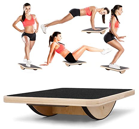 Perfect Flower Balance Board Aus, Gleichgewichtsbrett,Sports Balance Board,Balance-Brett Stabilisationstrainer Gleichgewichtsboard, Wackelbrett Für Physiotherapie Zur Stärkung Der Tiefenmuskulatur
