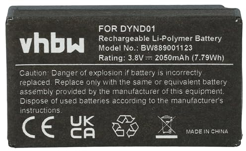 vhbw Battery Replacement for Microsoft DYND01 for Games Console (2050 mAh, 3.8 V, Li-polymer)