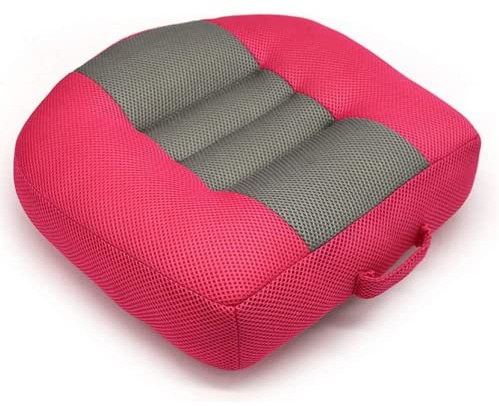 sitzerhöhung Auto, orthopädische sitzkissen, sitzerhöhung senioren, sitzkissen Stuhl, vielseitiges sitzkissen für Esstisch Stühle/Bürostuhl/Rollstuhl/Gartenstühle/Sofa(Rosa)