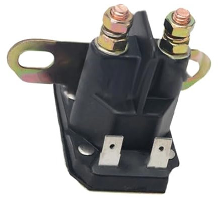 KRLAZdN Relè di avviamento affidabile Solenoide di Ricambio Compatibile con trattorini e Tosaerba L100 L110 L118 L120 L130 1 Pezzo