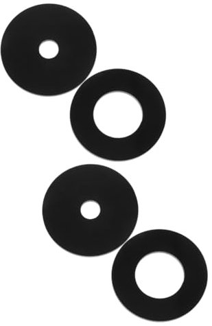 SHINEOFI 4pcs Router Table Insert Ring Router Insert Plate for Woodworking Table Tool Trimming Machine Parts Accessories