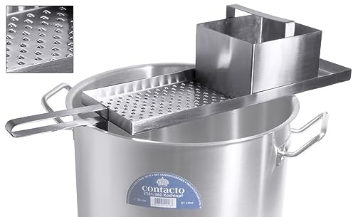 15,5 x 45,5 Cm râpe à spätzle en acier inoxydable