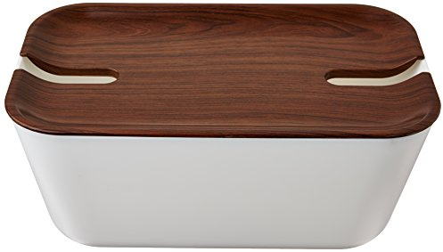 BOSIGN Kabelbox und Ladestation 291170 Hideaway braun/weiß